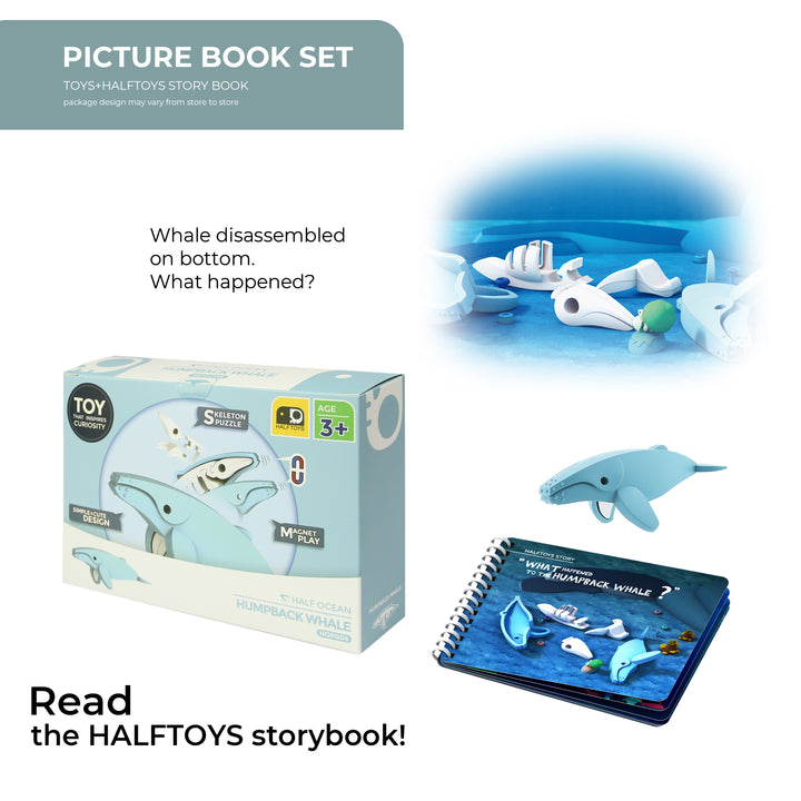 Halftoys Picture Ocean Humpback Whale