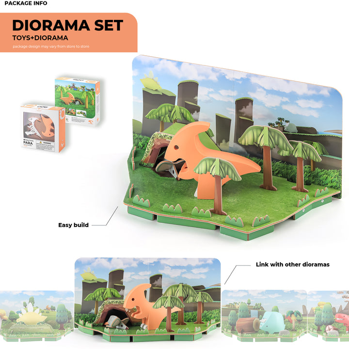 Halftoys Diorama Dino Para