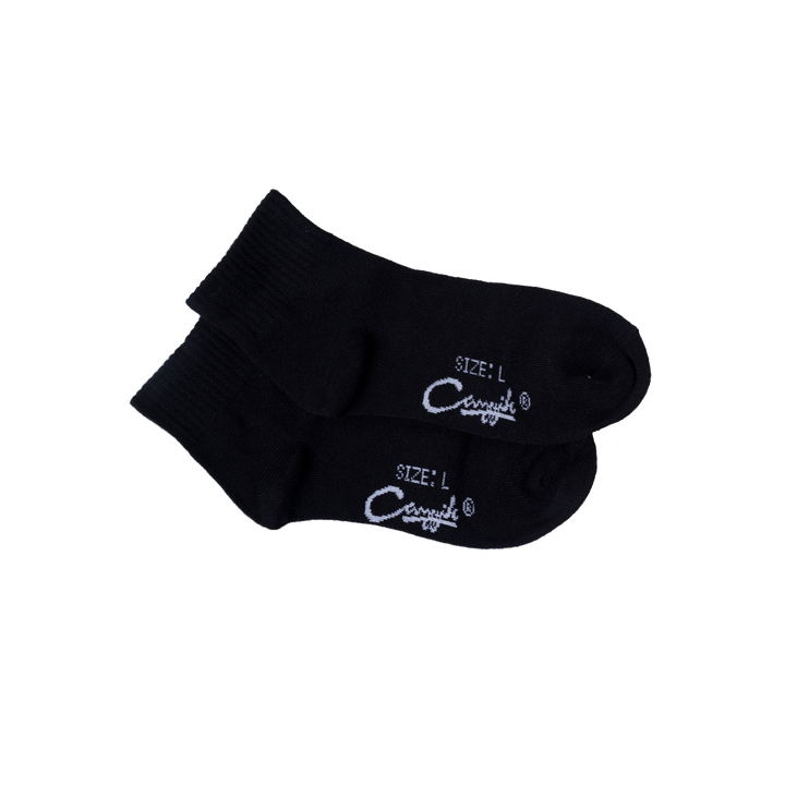 Canggih Black School Socks