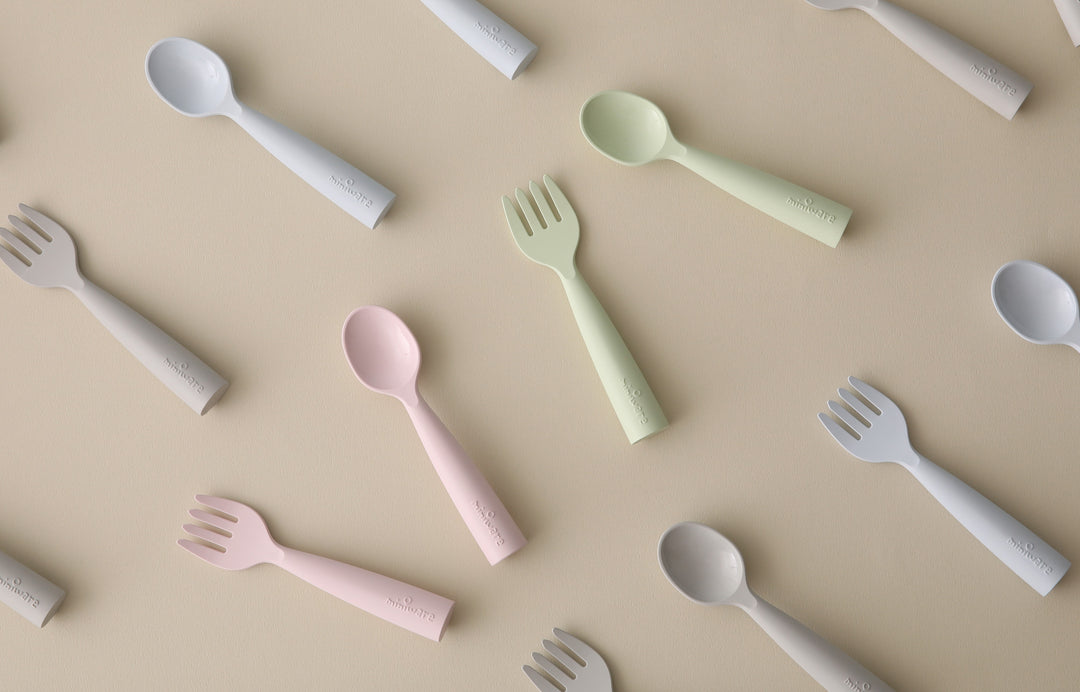 Miniware MY FIRST! Cutlery Set (PLA Series) - Cotton Candy