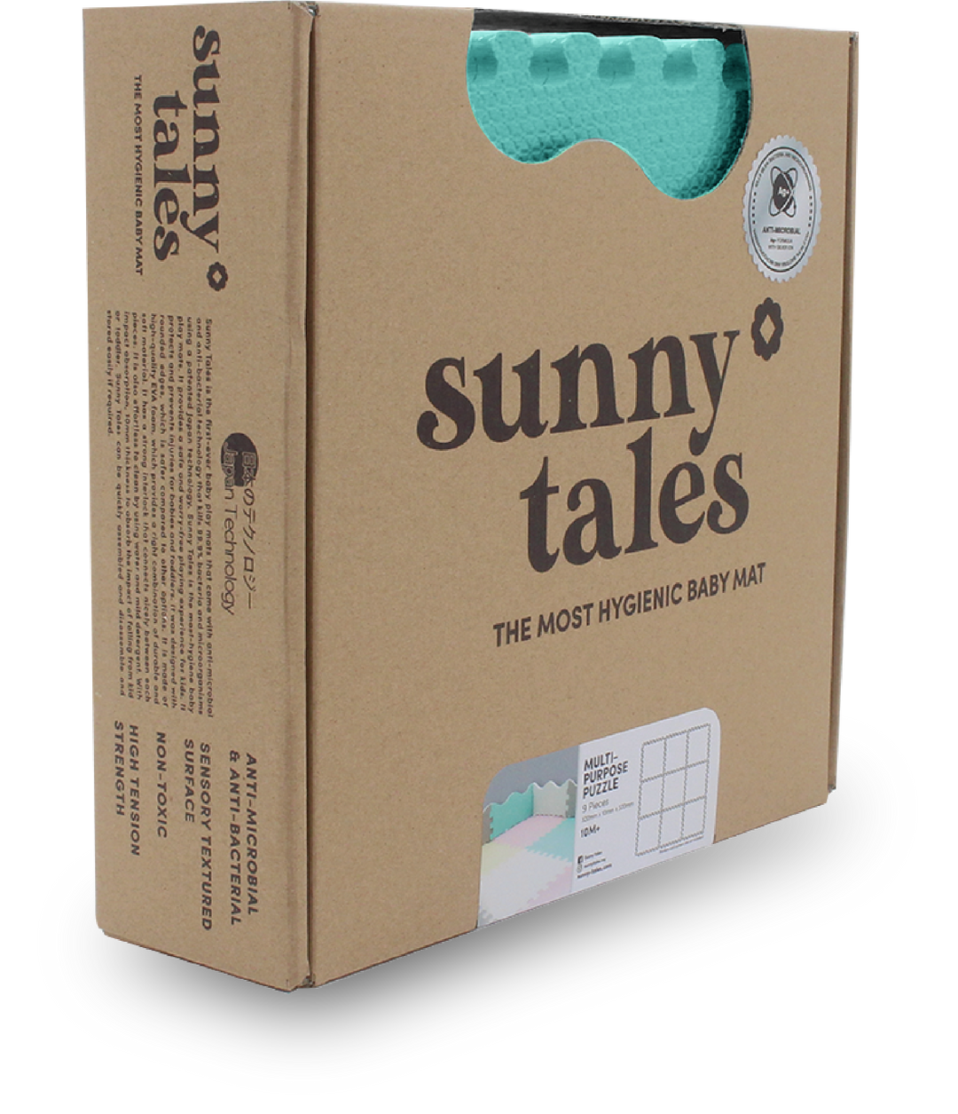 Sunny Tales : Multi-Purpose Antibacterial Puzzle (Green)