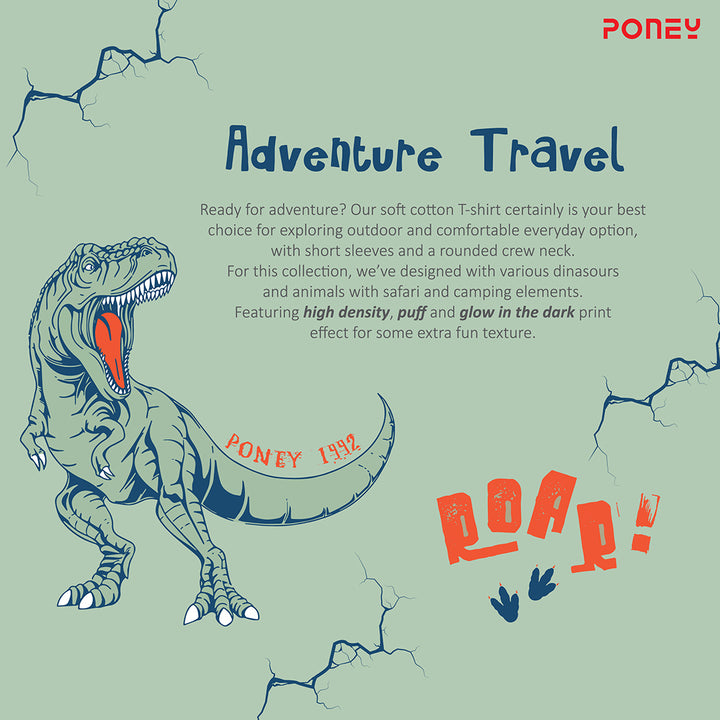 Poney Boys Hello! Alligator Short Sleeve Tee