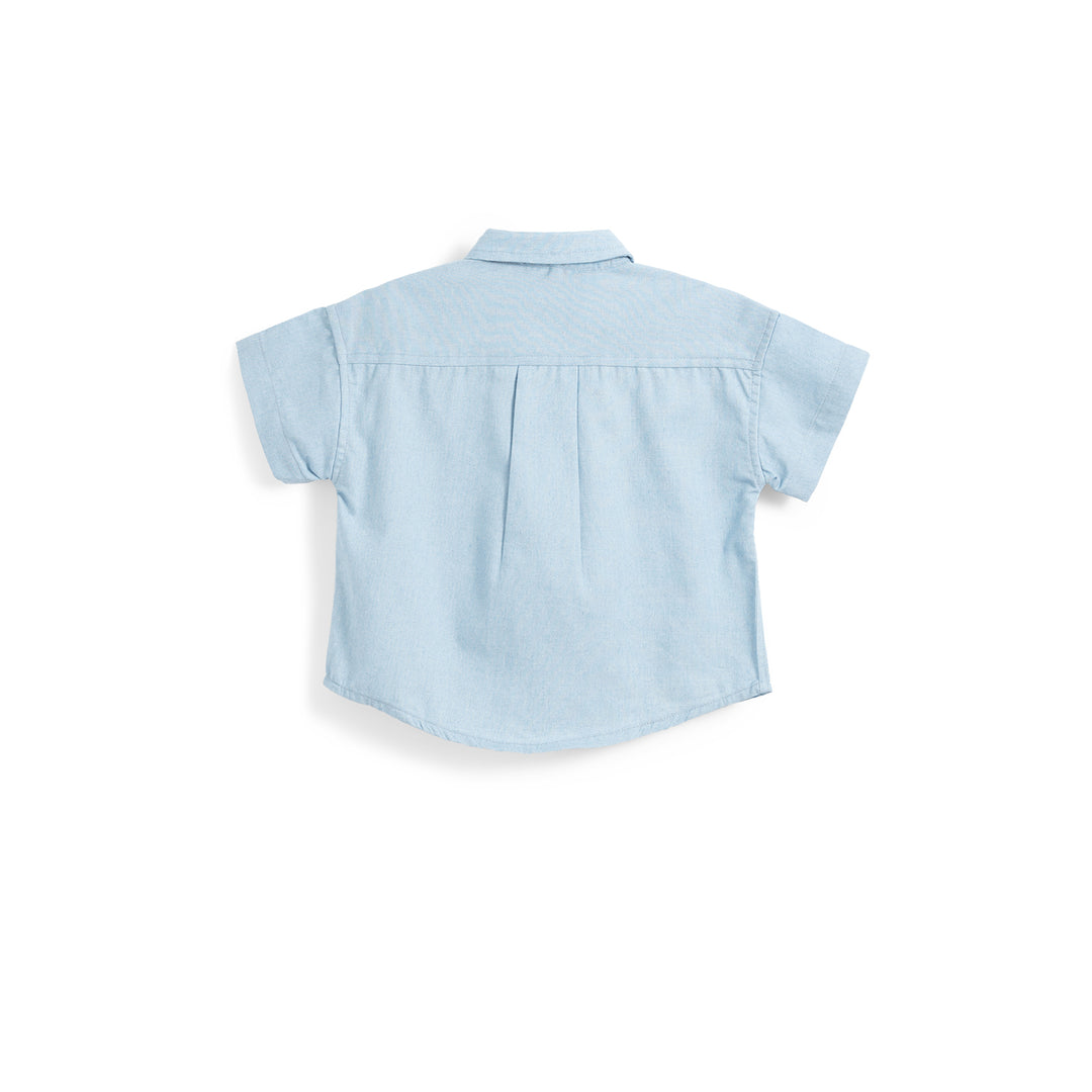 Poney Boys Over-sized Tiger Printing Short Sleeve Shirt