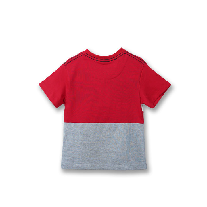 Poney Boys Colour Blocking Over-sized Short Sleeve Tee