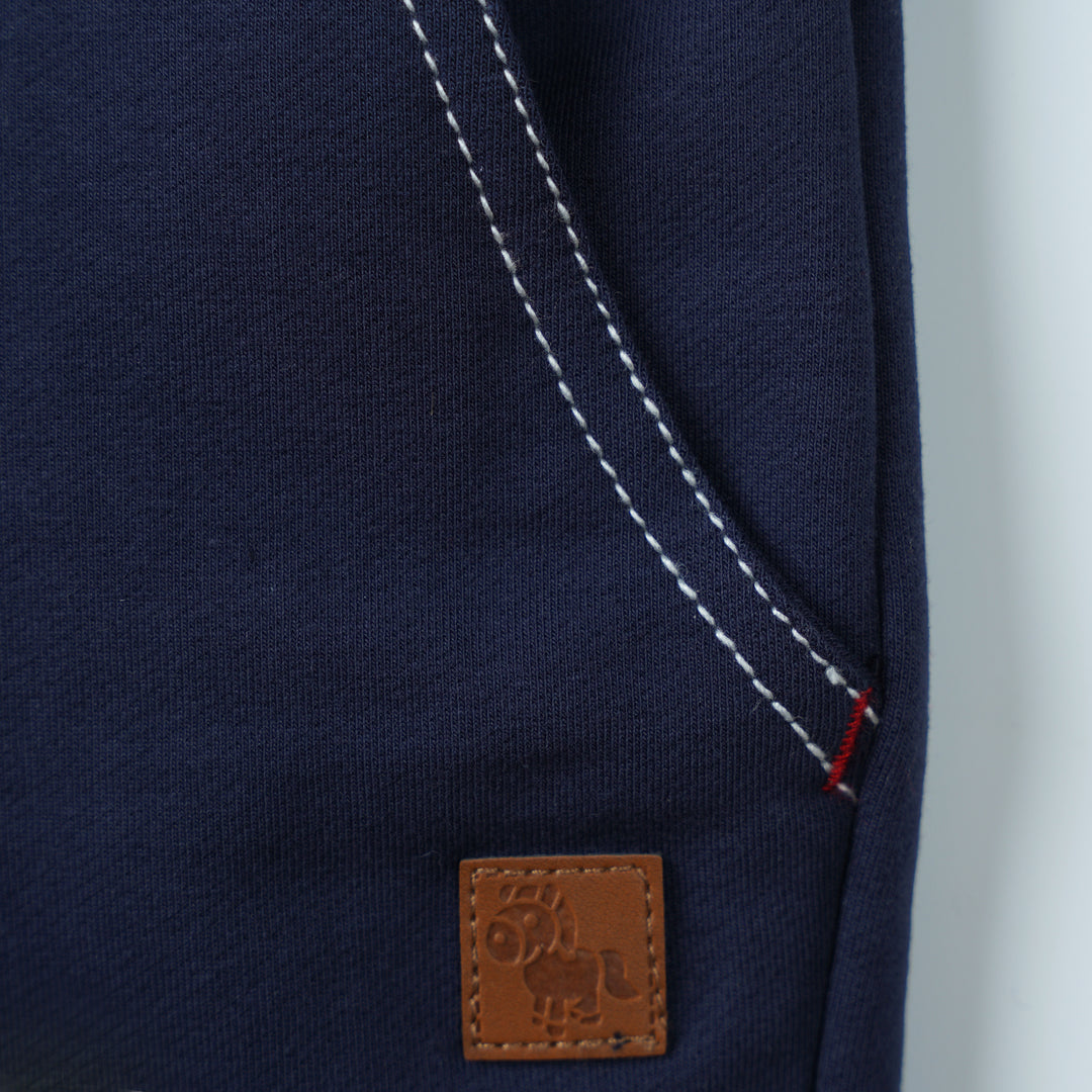 Poney Boys Contrast Stitch Colour Bermuda