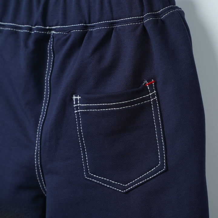Poney Boys Contrast Stitch Colour Bermuda