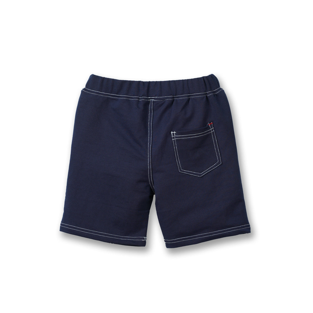Poney Boys Contrast Stitch Colour Bermuda