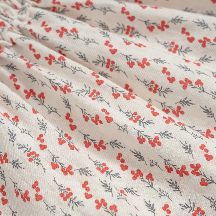 Poney Girls Gather Collared Blouse