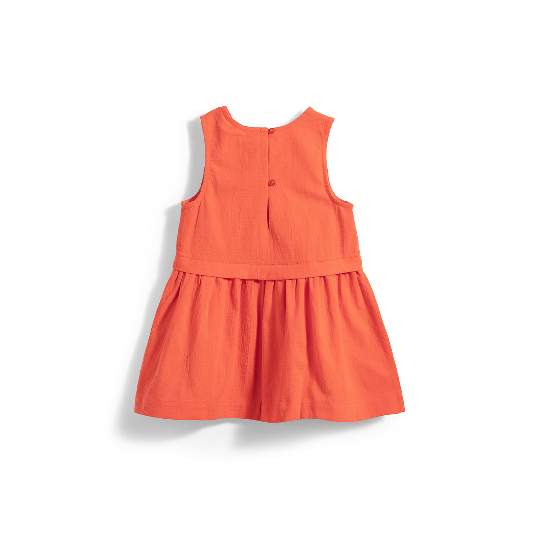 Poney Girls Dress with Ribbon