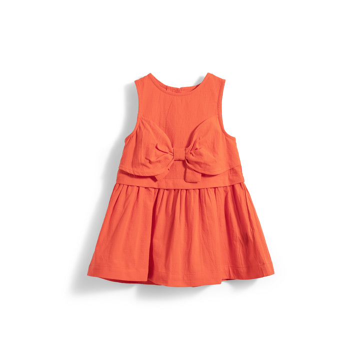 Poney Girls Dress with Ribbon