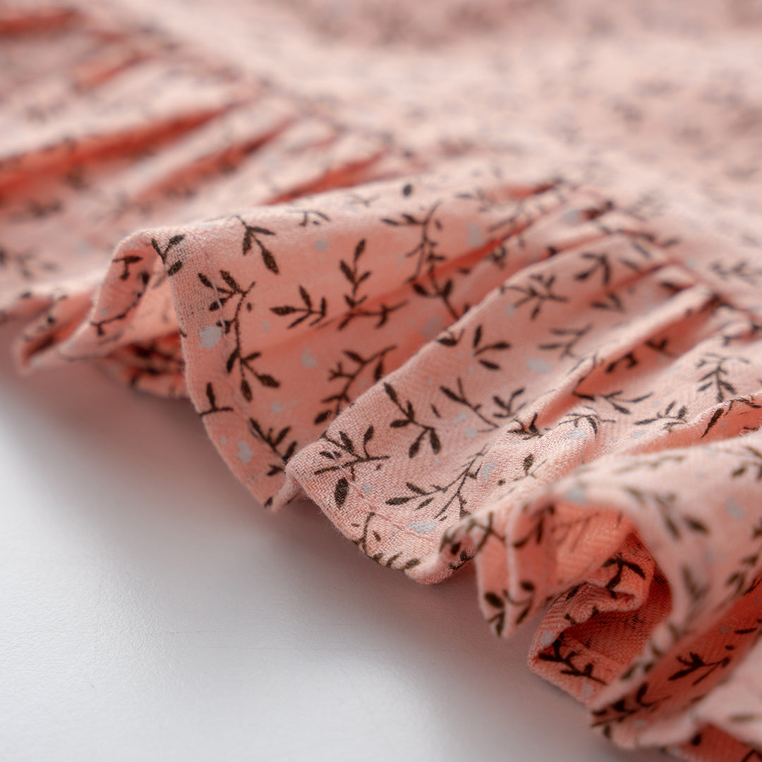 Poney Girls Pink Floral Printed Dress