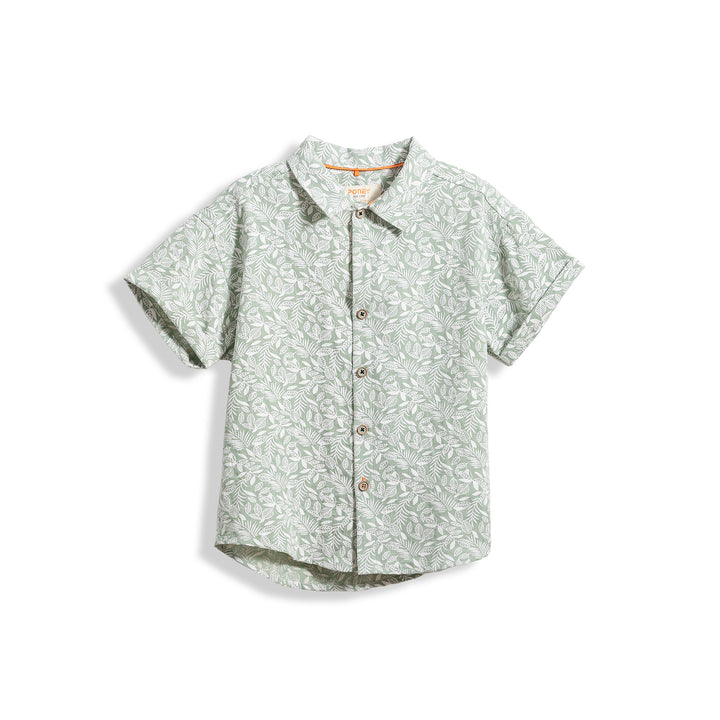Poney Boys Hawaii Colour Short Sleeve Shirt