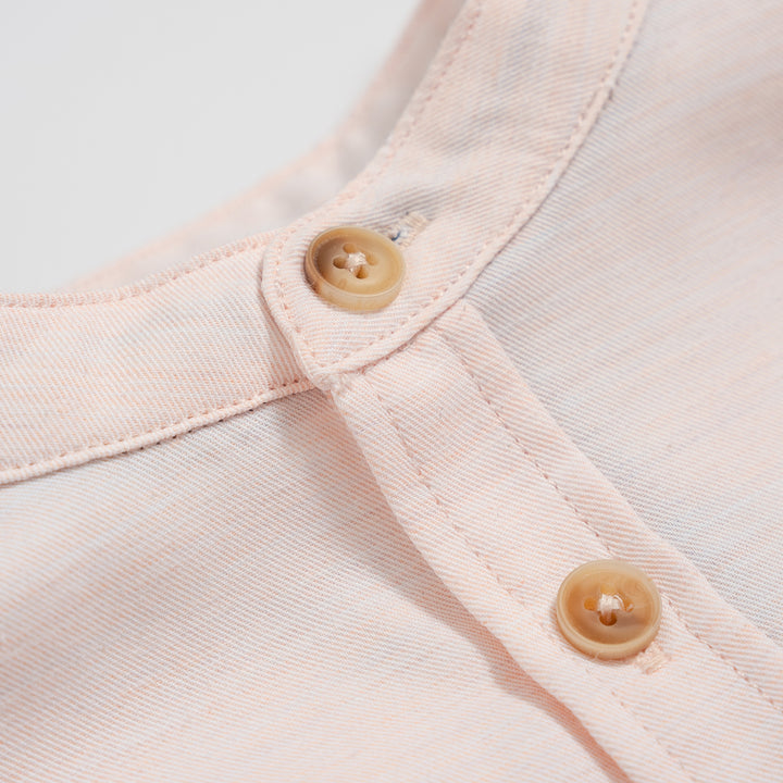 Poney Boys Henley Collar Short Sleeve Shirt