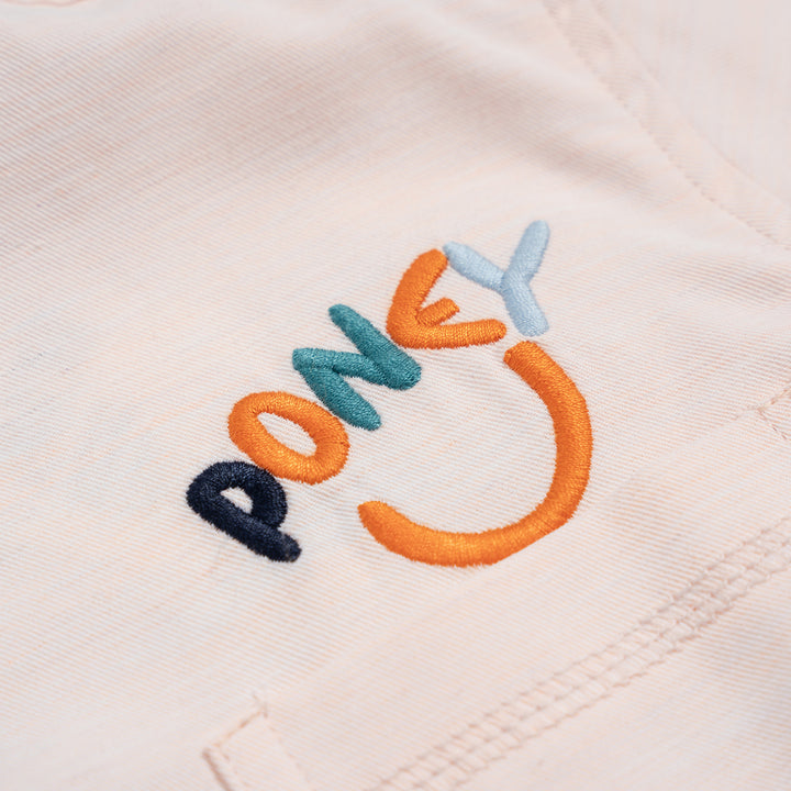 Poney Boys Henley Collar Short Sleeve Shirt
