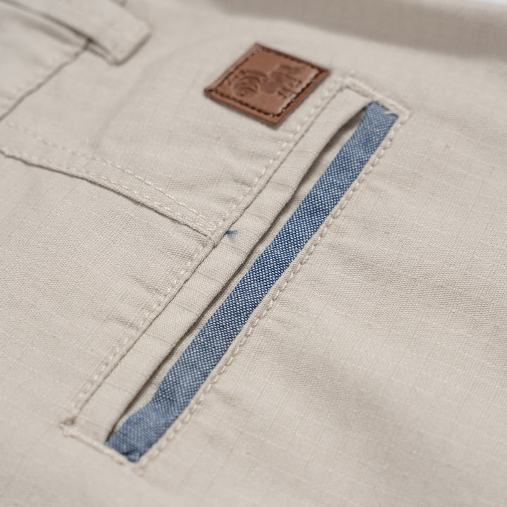 Poney Boys Khaki Elastic Waistband Bermuda