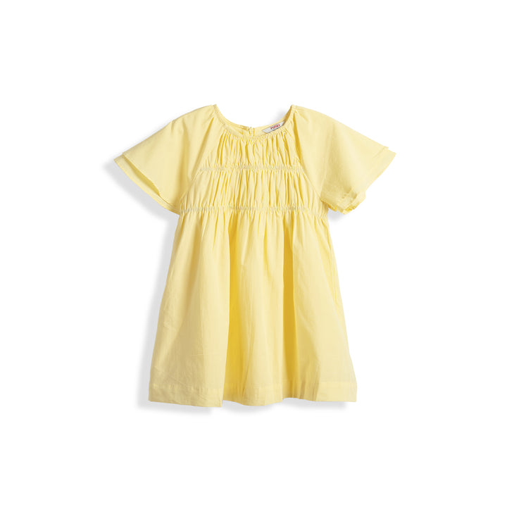 Poney Girl Dress with Gather Details