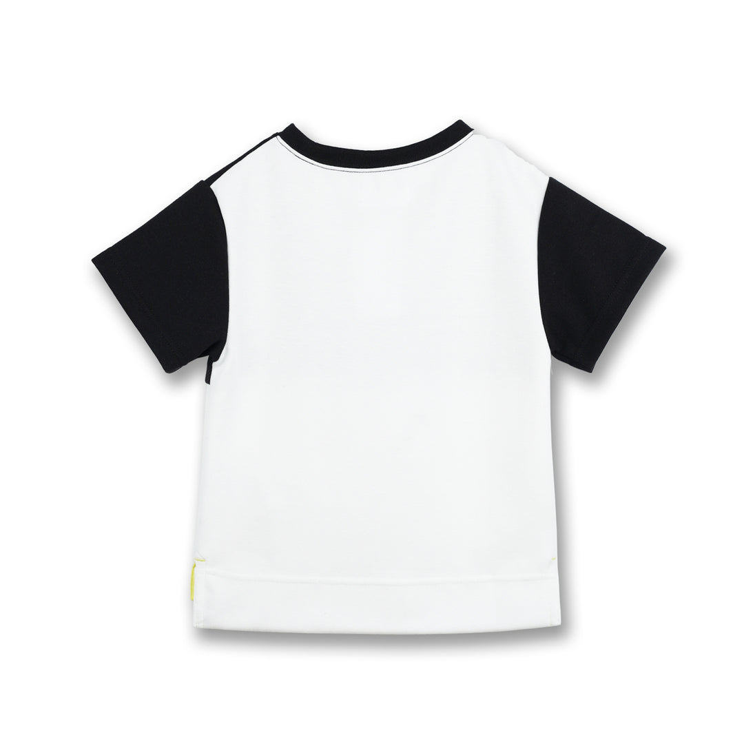 Poney Boys White Blocking Colour Oversized Tee