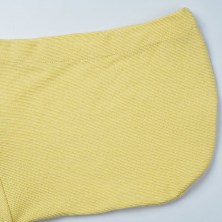 Poney Girls Yellow 2-piece Hoodie & Shorts Set