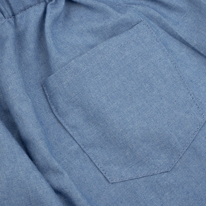 Poney Girls Denim Buttoned Trousers