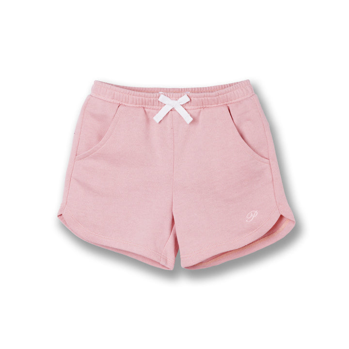 Poney Girls Pink Shorts with Bow