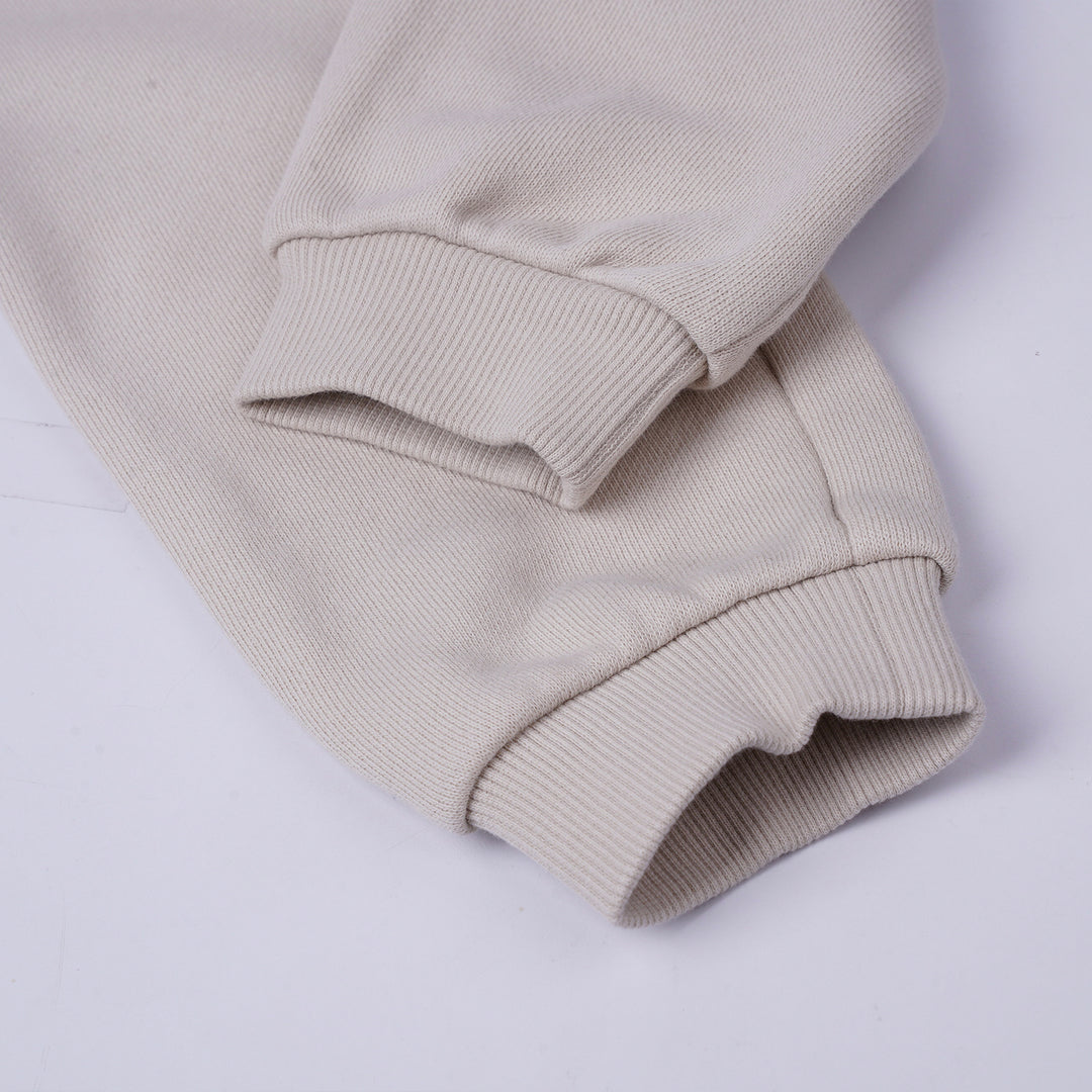 Poney Girls Khaki Jogger Pants with Drawstrings