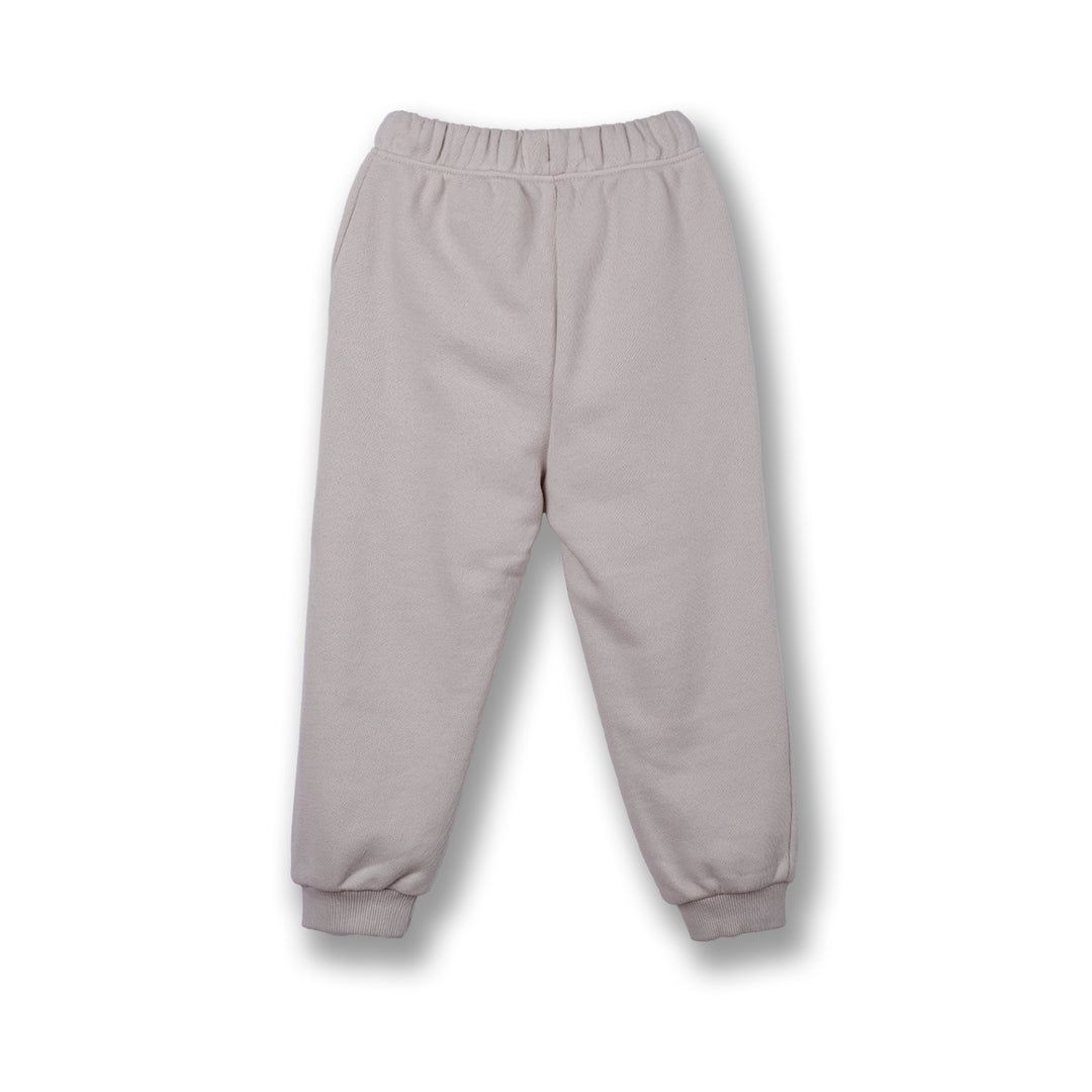 Poney Girls Khaki Jogger Pants with Drawstrings