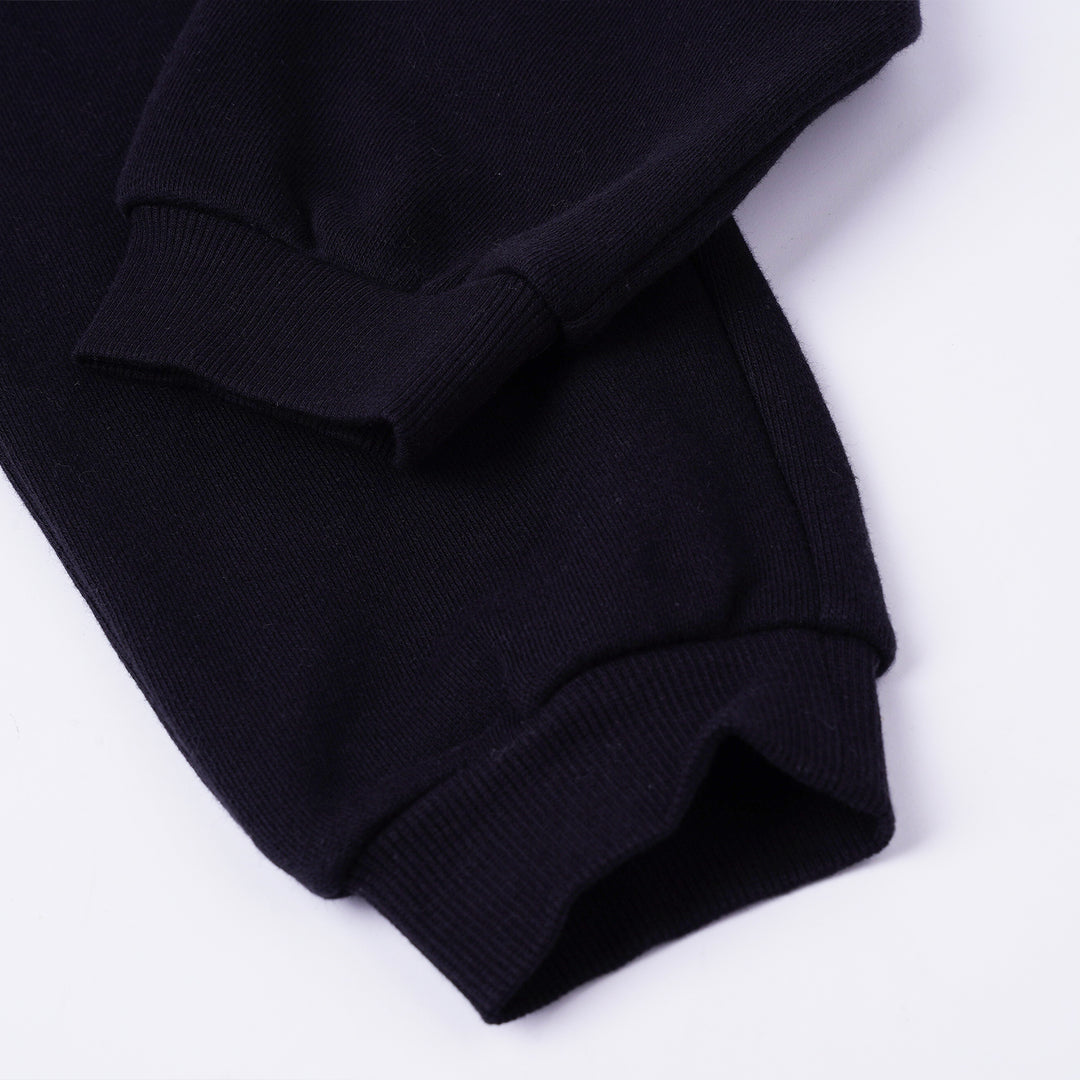 Poney Girls Black Jogger Pants with Drawstring