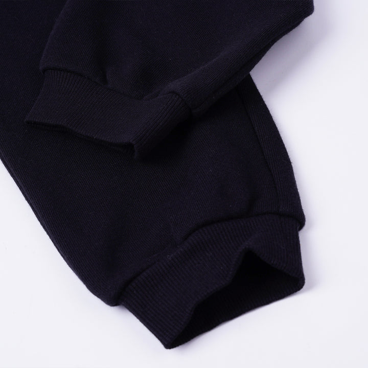 Poney Girls Black Jogger Pants with Drawstring
