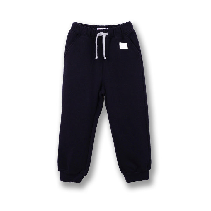 Poney Girls Black Jogger Pants with Drawstring