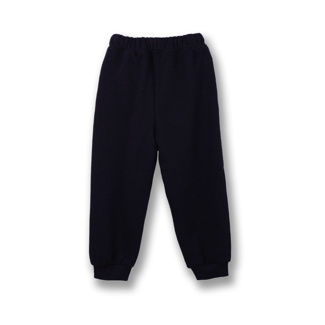 Poney Girls Black Jogger Pants with Drawstring