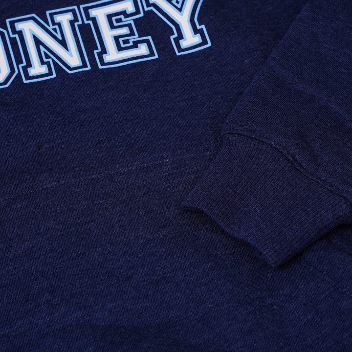 Poney Boys Navy Poney Hooded Sweatshirt