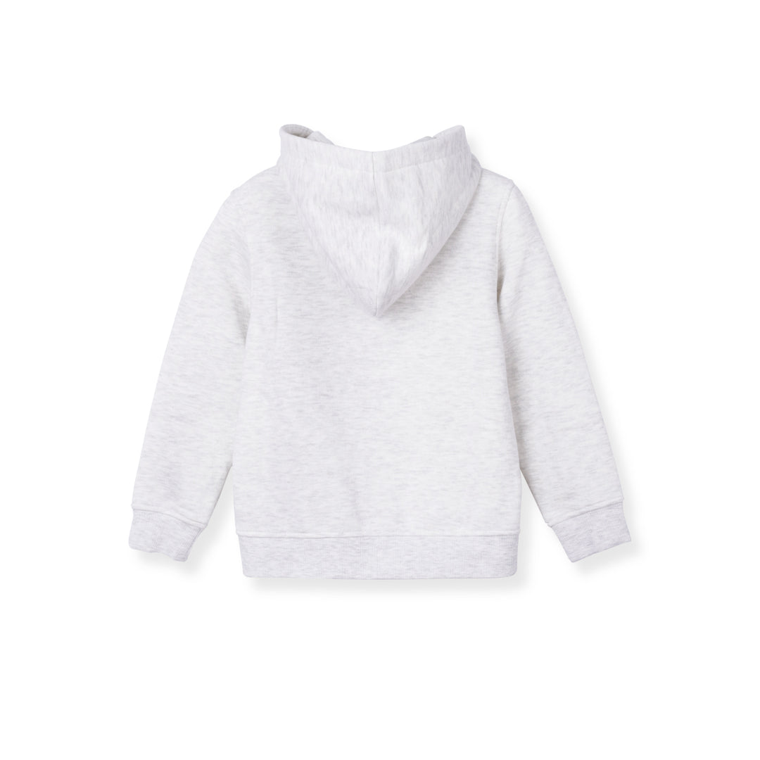 Poney Boys Melange Zipper Hooded Jacket