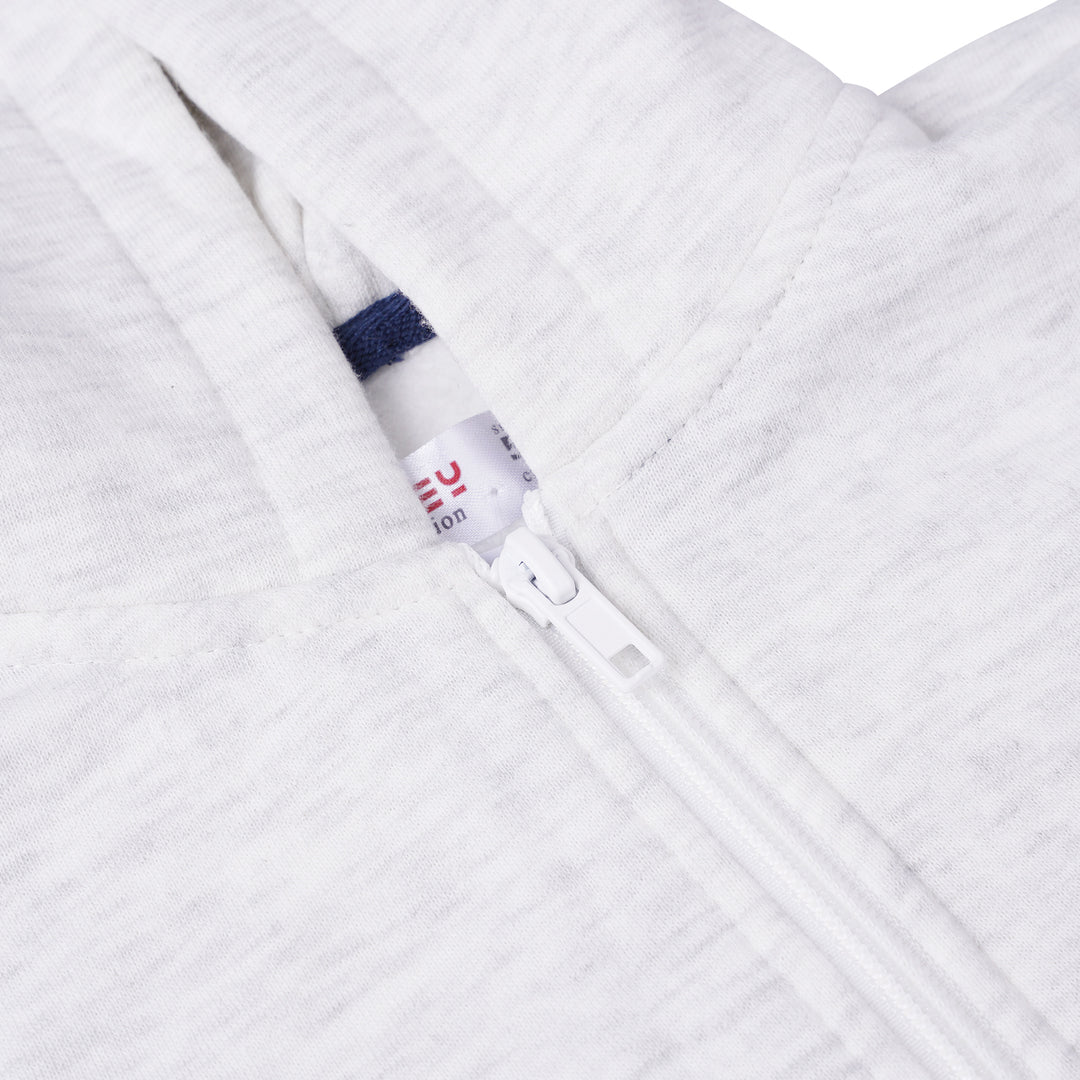 Poney Boys Melange Zipper Hooded Jacket
