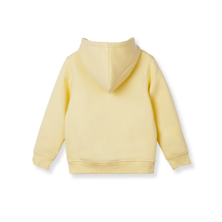 Poney Boys Yellow Zipper Hooded Jacket