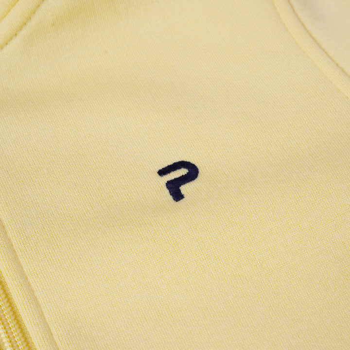 Poney Boys Yellow Zipper Hooded Jacket