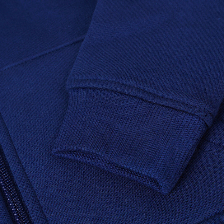 Poney Boys Blue Zipper Hooded Jacket