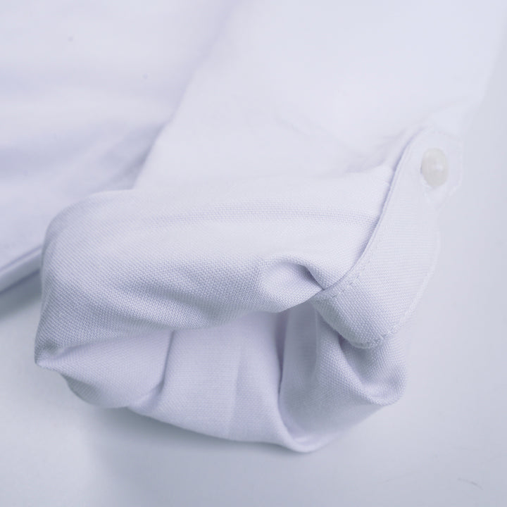 Poney Boys White Oxford Button Down Long Sleeve Shirt
