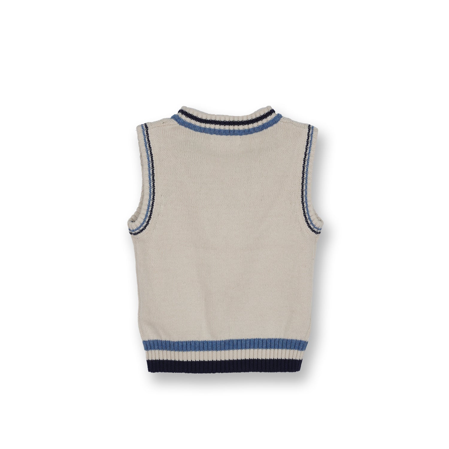 Poney Boys Khaki Oversized Cable Knit Vest – Poney Group
