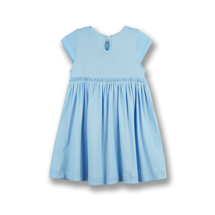 Poney Girls Light Blue Blissful Short Sleeve Dress