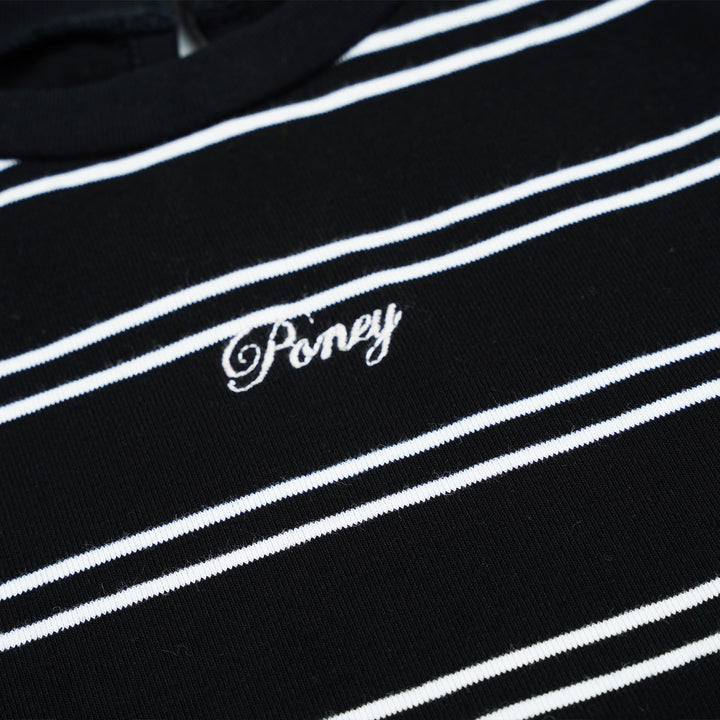 Poney Girls Black Charcoal Gray Short Sleeve Dress
