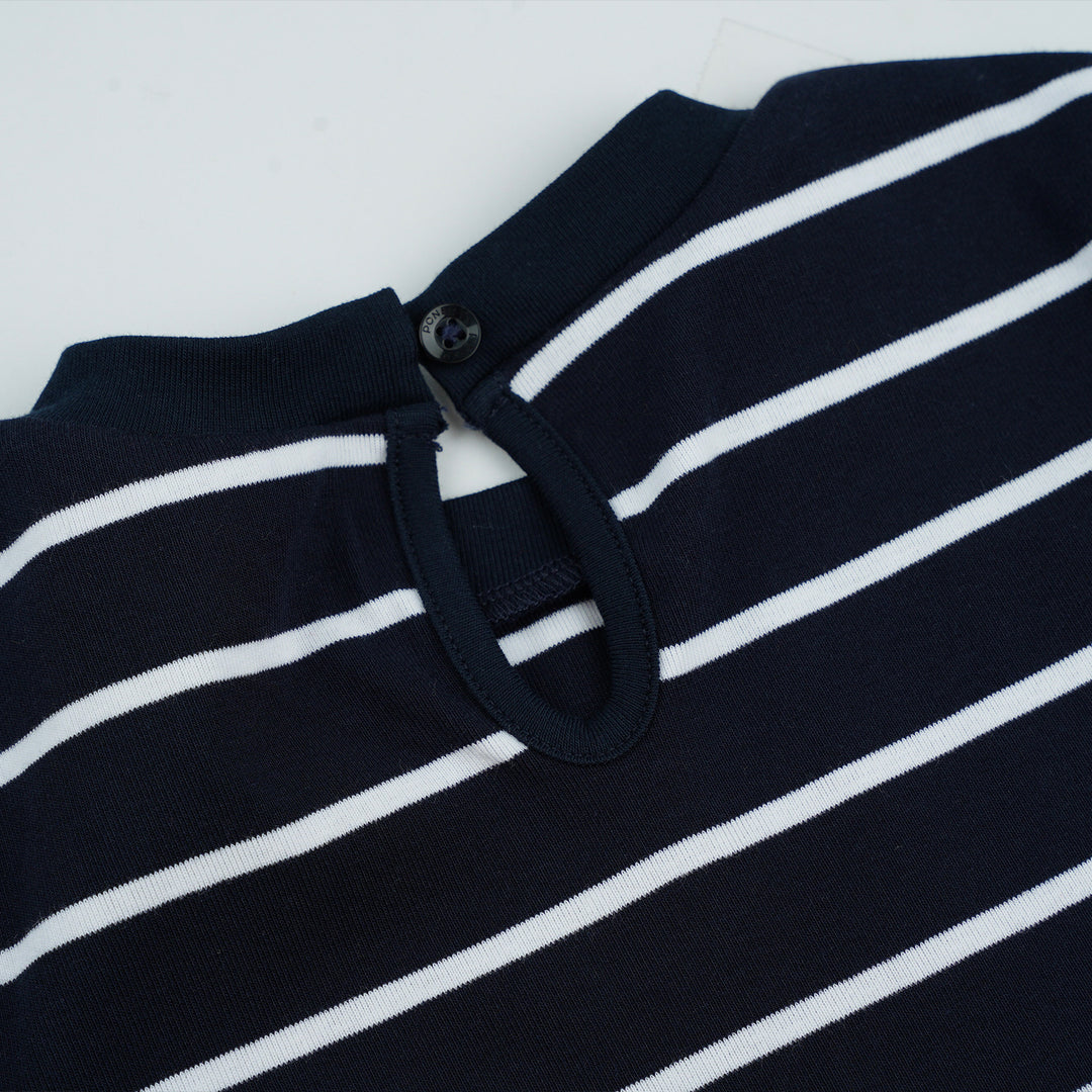 Poney Girls Navy Blue Onyx Short Sleeve Dress