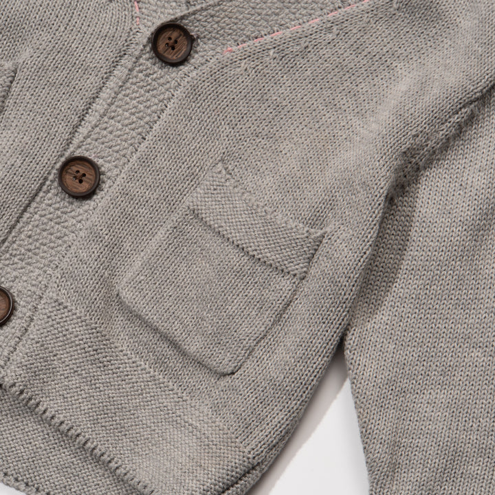 [Clearance] Poney Boys Long Sleeve Cardigan 1908