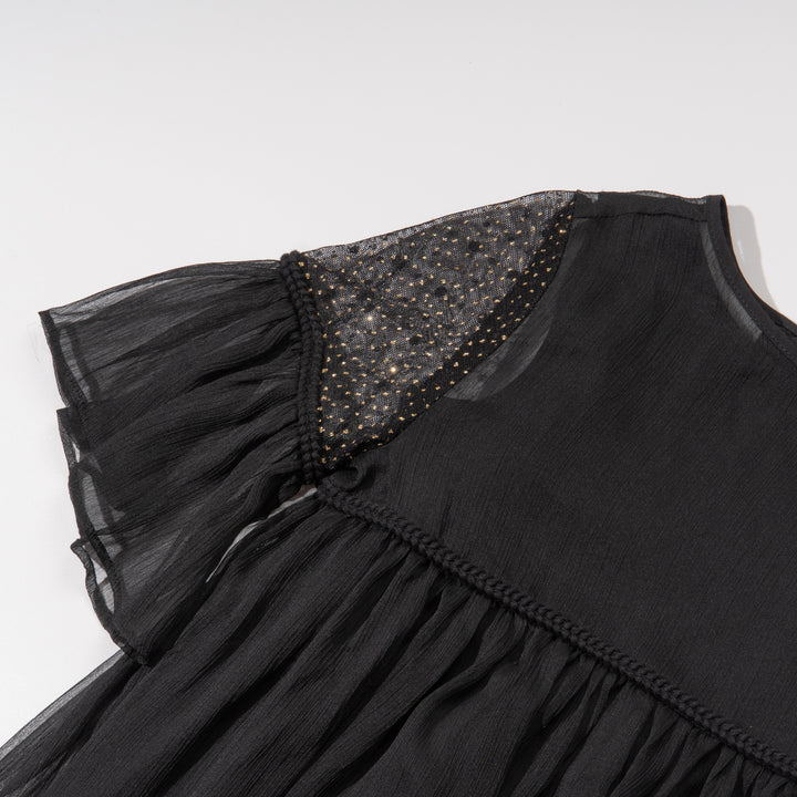 Poney Girls Three Quarter Sleeve Dress 2015