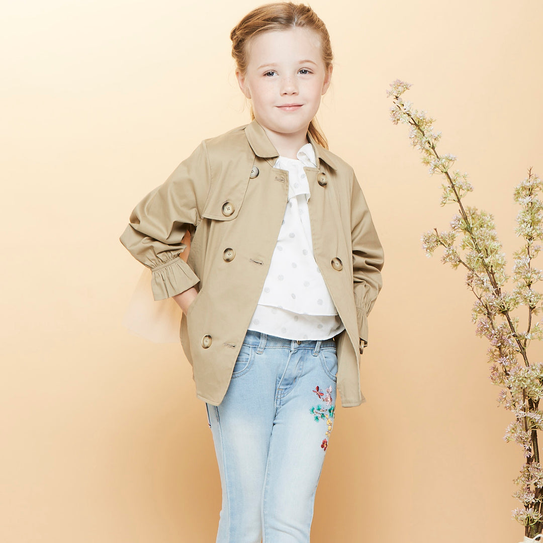 [Clearance] Poney Girls Trench Coat2017