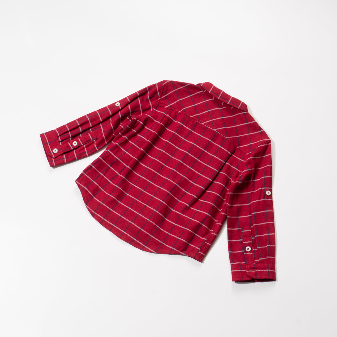 Poney Boys L/Sleeve Shirt 2050