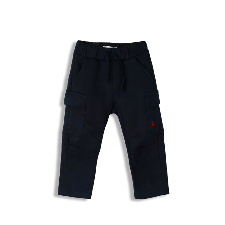 Poney Boys Navy Cargo Long Pants