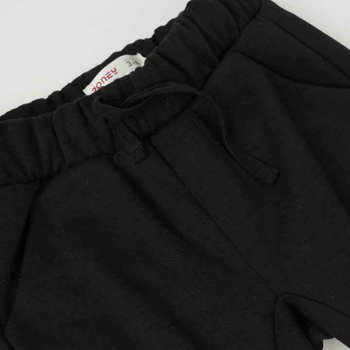 Poney Boys Black Cargo Long Pants