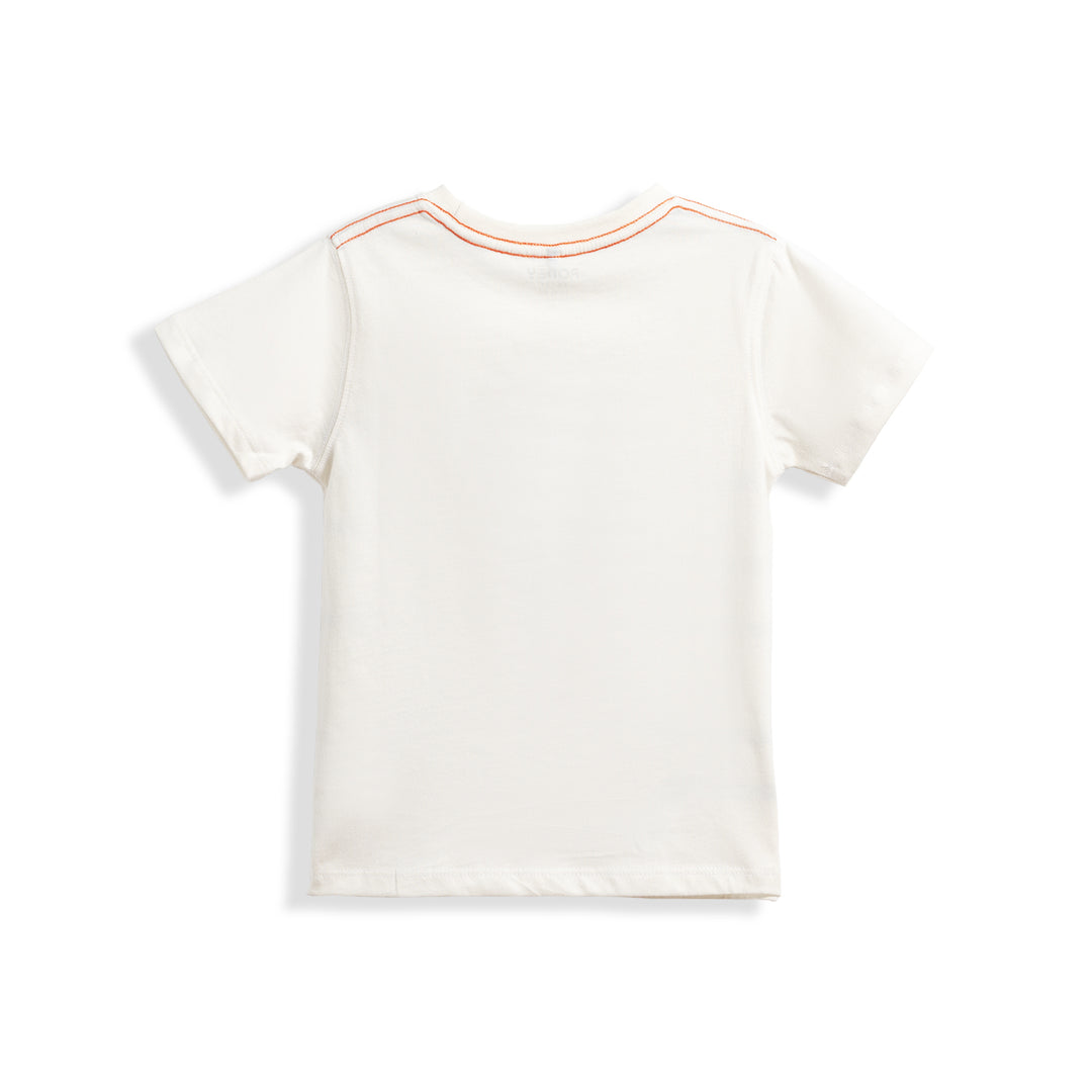 Poney Dino on the Move Boys Short Sleeve Tee