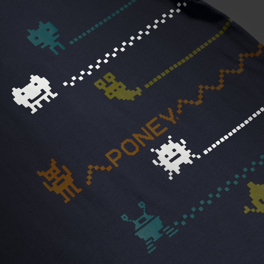 Poney Pixel Monster Boys Short Sleeve Tee