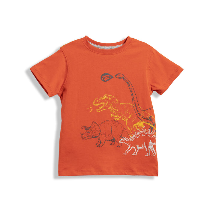 Poney Dino Friends Boys Short Sleeve Tee